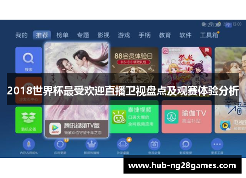 2018世界杯最受欢迎直播卫视盘点及观赛体验分析